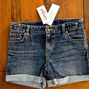 NEW WITH TAGS Cat & Jack Denim Shorts size L (10-12)